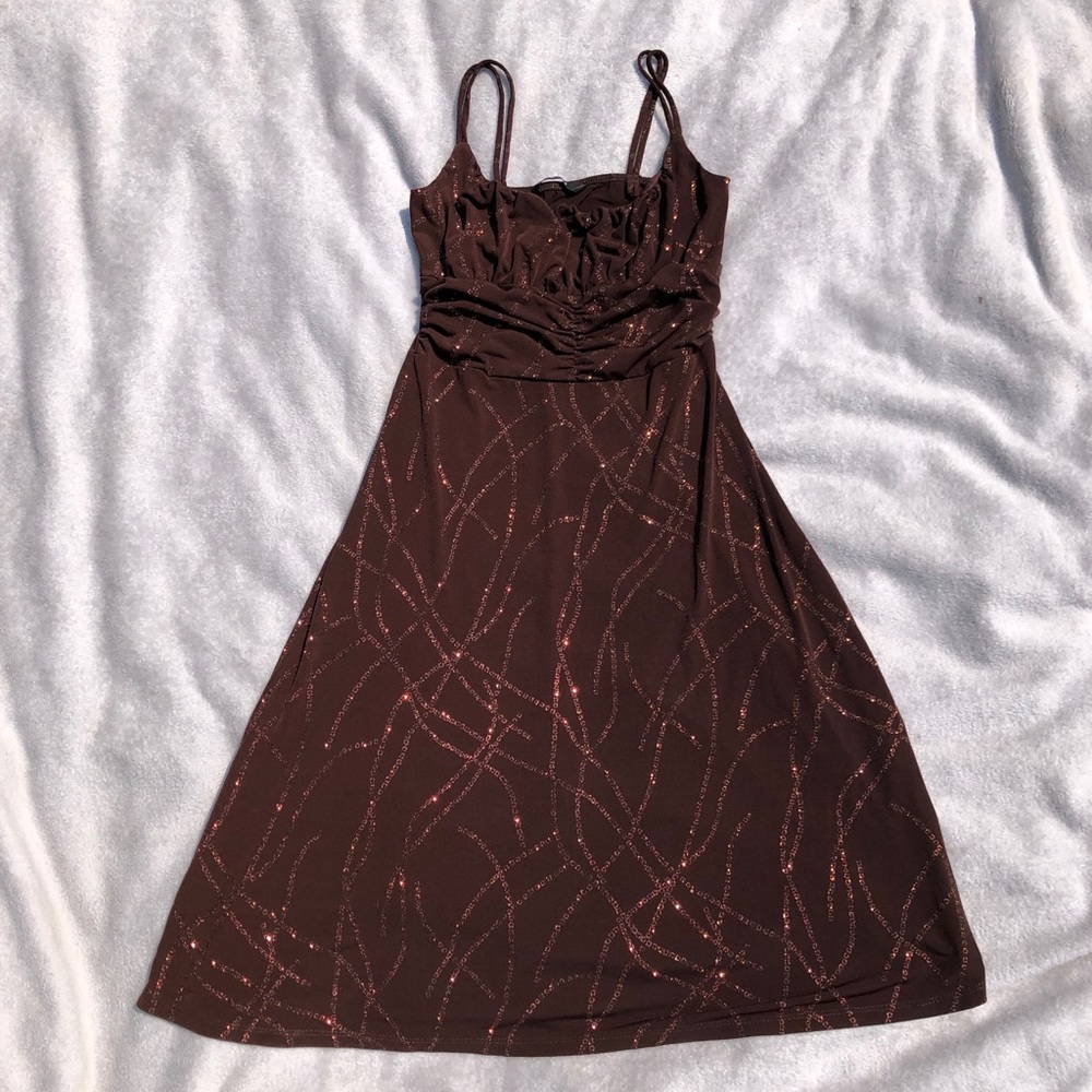 Brown dress